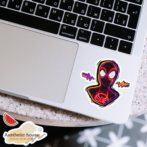 Black Spider Sticker